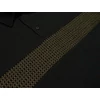 Kép 3/3 - L-7XL Extra nagyméretű fekete-arany lánc mintás galléros póló. Prémium minőségű rugalmas pamut anyagból. Rendeljen online vagy jöjjön el hozzánk személyesen!2