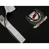 Kép 3/3 - Divatos 2XL-6XL nagyméretű  A.Soccer fekete alapszínű, fehér galléros rövid ujjú nagyméretű galléros piké póló férfiaknak, akár személyes átvétellel vagy vásárolja meg online, pontos mérettáblázatunk segítségével!2