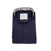 Kép 1/3 - 6XL-9XL- B.Fekete bordó mintás férfi EXTRA nagyméretű rövid ujjú ing kiváló minőségű rugalmas pamut anyagból.Rendeljen online kényelmesen vagy jöjjön el személyesen üzletünkbe!