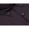 Kép 2/3 - 6XL-9XL- B.Fekete bordó mintás férfi EXTRA nagyméretű rövid ujjú ing kiváló minőségű rugalmas pamut anyagból.Rendeljen online kényelmesen vagy jöjjön el személyesen üzletünkbe!2