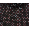 Kép 2/4 - Sportos elegáns B.Fekete-bordó Kiss férfi nagyméretű rövid ujjú ing kiváló minőségű rugalmas pamut anyagból.Rendeljen online kényelmesen vagy jöjjön el személyesen üzletünkbe!2