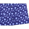 Kép 4/4 - 6XL-9XL- B.Kék búzavirágos férfi EXTRA nagyméretű rövid ujjú ing kiváló minőségű rugalmas pamut anyagból.Rendeljen online kényelmesen vagy jöjjön el személyesen üzletünkbe!3