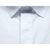 Kép 2/3 - Nagy 2XL-6XL méretű B.Fehér rejtett gombos férfi rövid ujjú ing prémium minőségű rugalmas pamut anyagból.Rendeljen online kényelmesen vagy jöjjön el személyesen üzletünkbe!2