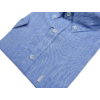 Kép 3/4 - Kiváló minőségű, EXTRA nagy 6XL-9XL méretű nyári B.Kék zsebes férfi rövid ujjú lenvászon ing.Rendeljen online kényelmesen vagy jöjjön el személyesen üzletünkbe!3