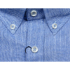 Kép 2/4 - Kiváló minőségű, EXTRA nagy 6XL-9XL méretű nyári B.Kék zsebes férfi rövid ujjú lenvászon ing.Rendeljen online kényelmesen vagy jöjjön el személyesen üzletünkbe!2
