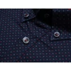 Kép 2/4 - Extra nagyméretű sportos elegáns B.Sötétkék Cross férfi rövid ujjú ing kiváló minőségű rugalmas pamut anyagból 6XL-9XL méretekben.Rendeljen online kényelmesen vagy jöjjön el személyesen üzletünkbe!2