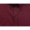 Kép 3/3 - 6XL-9XL- B.Grid bordó EXTRA nagyméretű férfi rövid ujjú ing prémium minőségű rugalmas pamut anyagból.Rendeljen online kényelmesen vagy jöjjön el személyesen üzletünkbe!