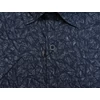Kép 3/3 - Vékony 6XL-9XL extra nagyméretű- B.Lost sötétkék, mintás férfi rövid ujjú ing prémium minőségű rugalmas pamut anyagból.Rendeljen online kényelmesen vagy jöjjön el személyesen üzletünkbe!2