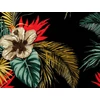 Kép 4/4 - Nyári vékony extra nagyméretű férfi rövid ujjú viszkóz ing 7XL, 8XL, 9XL méretekben. Fekete alapon színes virág mintás, hawaii stílusú.Prémium minőségű 100% viszkózból.Rendeljen online kényelmesen vagy jöjjön el személyesen üzletünkbe!2