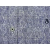 Kép 3/3 - Nyári nagy 2XL,3XL,4XL,5XL,6XL méretű férfi rövid ujjú ing-B.Gin anyagában kék mintás. Prémium minőségű rugalmas pamut anyagból.Rendeljen online kényelmesen vagy jöjjön el személyesen üzletünkbe!2