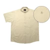 Kép 1/3 - Nagy 2XL-6XL méretű férfi rövid ujjú vászon ing-B.Homok mintás, legombolható gallérral. Prémium minőségű vékony pamut anyagból.Rendeljen online kényelmesen vagy jöjjön el személyesen üzletünkbe!
