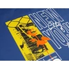 Kép 3/4 - Divatos P.Kék New York férfi nagyméretű rövid ujjú póló 100% prémium pamutból. 3XL-6XL méretekben kapható.Rendeljen online kényelmesen vagy látogasson el üzletünkbe.2