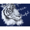 Kép 2/3 - 2XL-7XL méretű D.Sötétkék Tiger férfi nagyméretű rövid ujjú póló 100% prémium pamutból. Rendeljen kényelemesen, gyors szállítással!2