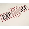 Kép 2/3 - 2XL-6XL méretű A.Experience fehér nagyméretű férfi rövid ujjú póló 100% prémium pamutból. Rendeljen kényelemesen, gyors szállítással!2