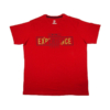 Kép 1/3 - 2XL-6XL méretű A.Experience piros nagyméretű férfi rövid ujjú póló 100% prémium pamutból. Rendeljen kényelemesen, gyors szállítással!1