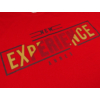 Kép 2/3 - 2XL-6XL méretű A.Experience piros nagyméretű férfi rövid ujjú póló 100% prémium pamutból. Rendeljen kényelemesen, gyors szállítással!2