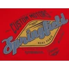 Kép 3/3 - Férfi férfi póló Springfield 2XL piros (nagyméretű)