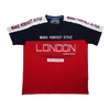 Kép 1/4 - Divatos nagy 2XL méretű A.London bordó férfi rövid ujjú póló nyomott felirattal, 100% prémium pamutból. Rendeljen kényelemesen, gyors szállítással vagy jöjjön el hozzánk személyesen üzletünkbe!1