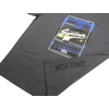 Kép 4/4 - Nyári 3XL,4XL,5XL,6XL-nagyméretű férfi rövid ujjú póló szürke színben, divatos tengerparti mintával. Prémium minőségű 100% pamutból a kényelmes hétköznapokra. Rendeljen online, pár kattintással vagy jöjjön el hozzánk személyesen!3