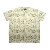 Kép 1/3 - Divatos férfi 3XL,4XL,5XL,6XL-nagy méretű vékony póló, batikolt bézs-kék színben. Prémium minőségű rugalmas puha pamut/viszkózból. Rendeljen online, pár kattintással vagy jöjjön el hozzánk személyesen!1