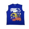 Kép 1/3 - 2XL-7XL D.Hali királykék nagyméretű férfi ujjatlan póló prémium minőségű rugalmas pamut anyagból.Rendeljen kényelemesen, gyors szállítással!1