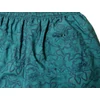 Kép 4/4 - Divatos férfi 2XL-6XL nagyméretű MC.Clombus türkiz zöld, mintás fürdőnadrág, cipzáras zsebekkel. Rendeljen online, gyors szállítással vagy látogasson el hozzánk üzletünkbe!3