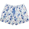 Kép 1/4 - Divatos férfi 2XL-6XL nagyméretű MC.Santorini fehér fürdőnadrág, cipzáras zsebekkel. Rendeljen online, gyors szállítással vagy látogasson el hozzánk üzletünkbe!