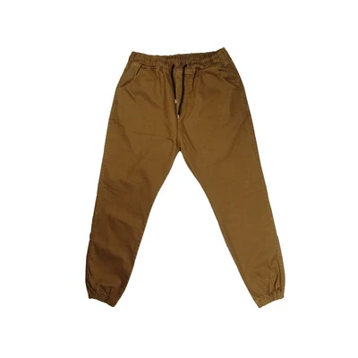 Nagy XL-8XL méretű P.Barna gumis derekú és aljú férfi jogger farmernadrág. Prémium minőségű rugalmas pamut anyagból!Rendeljen online vagy jöjjön el üzletünkbe, próbálja fel személyesen!1
