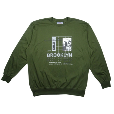 Prémium minőségű PP.Keki Brooklyn férfi nagyméretű hosszú ujjú póló.Öltözzön stílusosan extra méretekkel is!Próbálja fel üzletünkben vagy rendeljen online!