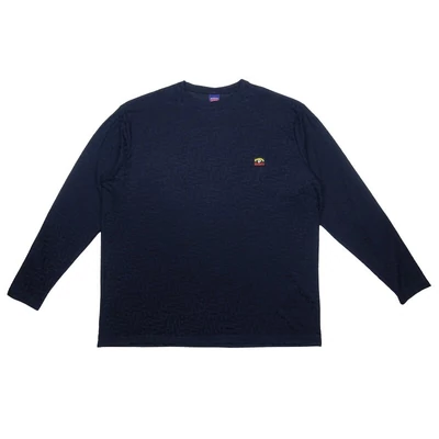 Nagy 3XL-8XL méretű PP.Sötétkék Fashionista férfi hosszú ujjú póló.Öltözzön stílusosan extra méretekkel is!Próbálja fel üzletünkben vagy rendeljen online!
