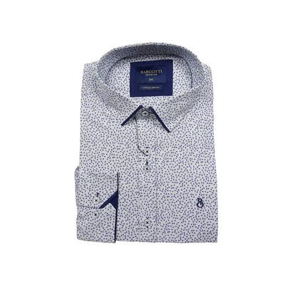2XL-6XL méretű B.Fehér kék virágos dupla gombos férfi nagyméretű hosszú ujjú ing a legújabb trendek szerint. Prémium minőségű rugalmas pamut anyagból.Rendeljen online kényelmesen vagy jöjjön el személyesen üzletünkbe!
