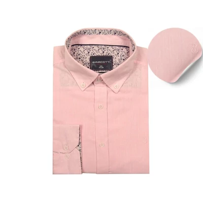 2XL,3XL,4XL,5XL,6XL nagy méretű B.Rózsaszín férfi hosszú ujjú lenvászon ing. Kellemes viselet a meleg időben.Rendeljen online kényelmesen vagy jöjjön el személyesen üzletünkbe!