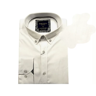 2XL-6XL-Férfi nagyméretű B.Belmondo fehér szatén ing. Kényeztető luxus érzés a mindennapokra vagy alkalmakra.Rendeljen online kényelmesen vagy jöjjön el személyesen üzletünkbe!