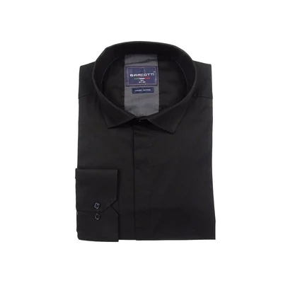2XL-6XL méretű B.Ébenfekete férfi nagyméretű rejtett gombos hosszú ujjú ing rugalmas pamut anyagból.Rendeljen online kényelmesen vagy jöjjön el személyesen üzletünkbe!