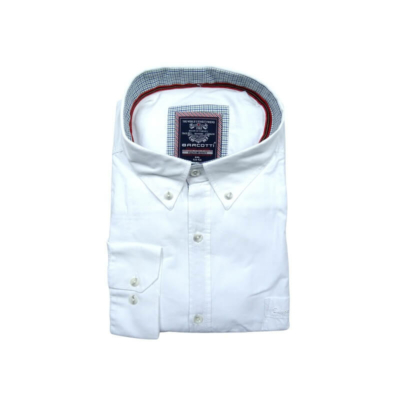 6XL-9XL Extra nagyméretű sportos elegáns B.Fehér hímzett zsebes férfi hosszú ujjú ing kiváló minőségű 100% pamut anyagból.Rendeljen online kényelmesen vagy jöjjön el személyesen üzletünkbe!