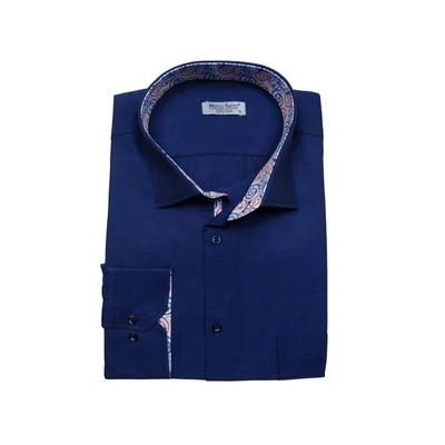 Zsebes ing lazúrkék 3XL (extra nagyméretű)