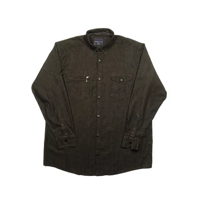 Nagy 2XL-6XL méretű B.Expert fekete zsebes,patentos férfi hosszú ujjú farmering, prémium minőségű 100% pamutból.Rendeljen online gyors szállítással vagy jöjjön el hozzánk személyesen üzletünkbe!