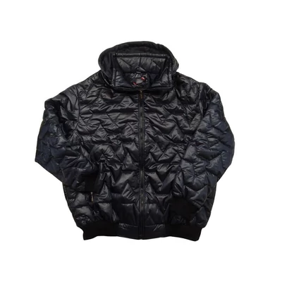 Daily Nagyméretű férfi kapucnis pufi kabát sötétkék 3XL Daily Nagyméretű férfi kapucnis pufi kabát sötétkék 3XL