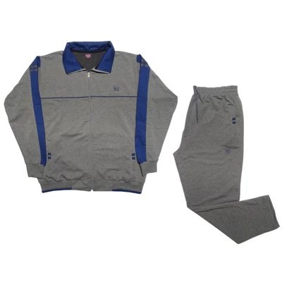Nagyméretű férfi  melegítő szett  szürke 4XL Nagyméretű férfi  melegítő szett  szürke 4XL
