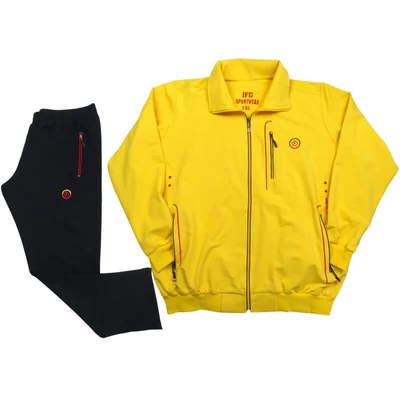 Melegítő szett Free sárga XL (nagyméretű)