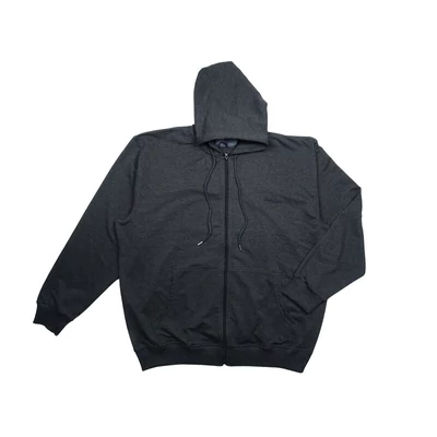 3XL-6XL nagyméretű PP.Antracit férfi kapucnis kardigán, vékony, rugalmas pamutból. Rendeljen online, vagy jöjjön el hozzánk személyesen!