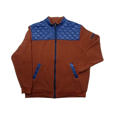 3XL,4XL,5XL,6XL,7XL méretű-T.Chocolate Elegant férfi nagyméretű cipzáras pulóver steppelt vállbetéttel.Prémium minőségű 100% pamutból.Rendeljen kényelemesen online vagy jöjjön el hozzánk üzletünkbe!1