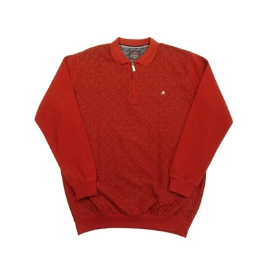 Férfi 2XL-6XL méretű sportos elegáns A.Rozsda Dimension félcipzáras galléros pulóver.Prémium minőségű, puha 100% pamutból.Rendeljen kényelemesen online vagy próbálja fel személyesen üzletünkben!1