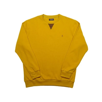 Férfi férfi pulóver Bermuda 3XL mustár (nagyméretű)