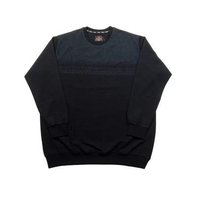 Férfi nagy 2XL,3XL,4XL,5XL,6XL méretű A.Balance sötétkék, világoskék mintás pulóver.Prémium minőségű rugalmas pamutból.Rendeljen kényelemesen online vagy próbálja fel személyesen üzletünkben!1