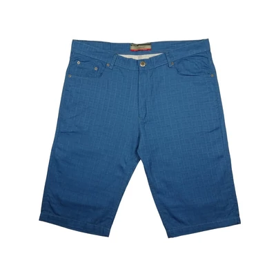 Nagyméretű férfi rövidnadrág kék Nagyméretű férfi rövidnadrág kék