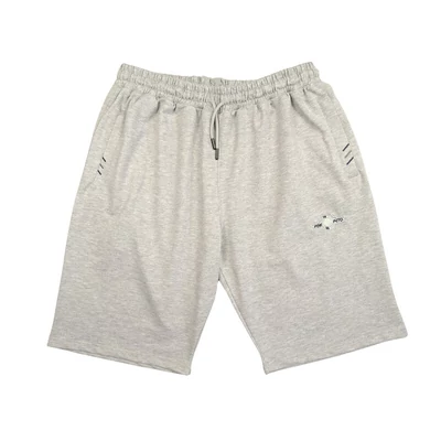 Nagy 3XL,4XL,5XL,6XL,7XL,8XL méretű férfi szürke színű, pamut rövidnadrág cipzáras zsebekkel. Prémium minőségű 100% pamutból!Rendeljen online, gyors 1-2 napos szállítással vagy jöjjön el hozzánk és próbálja fel személyesen!