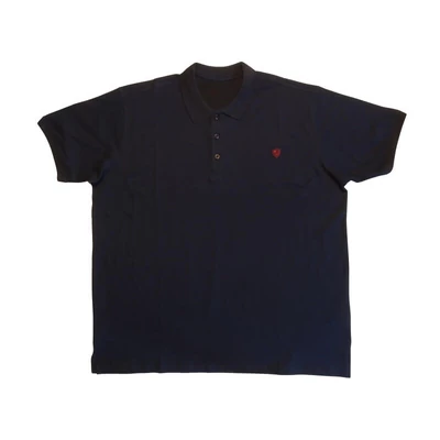 Nagy 2XL-6XL méretű  A.Sötétkék férfi rövid ujjú galléros póló, akár személyes átvétellel vagy vásárolja meg online, pontos mérettáblázatunk segítségével!1