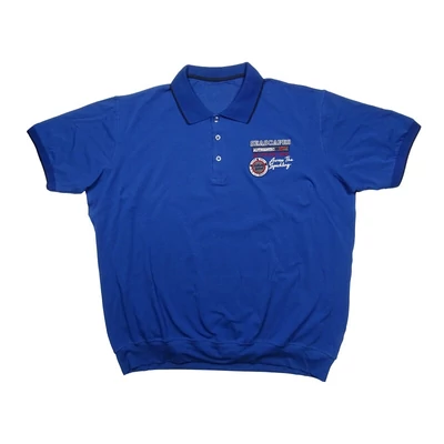 2XL-6XL méretű prémium minőségű A.Seascapes királykék rövid ujjú nagyméretű galléros passzés póló férfiaknak, akár személyes átvétellel is. Vásárolja meg online, pontos mérettáblázatunk segítségével!1