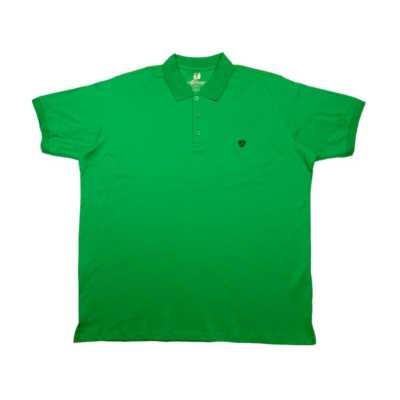 2XL-6XL méretű prémium minőségű élénk zöld színű piké rövid ujjú nagyméretű galléros póló férfiaknak, akár személyes átvétellel is vagy vásárolja meg online, pontos mérettáblázatunk segítségével!1